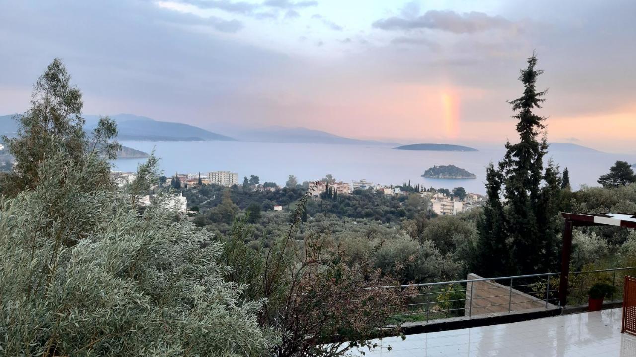 Villa Πέτρα, Ελιά Και Λεβάντα Tolón Esterno foto